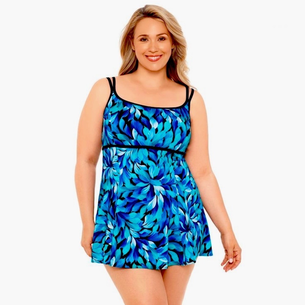 Great Lengths Hip Minimizer One-Piece Swimdress